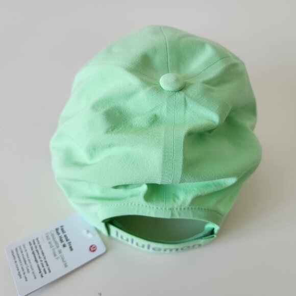 NWT LULULEMON SCGL Green LTWT Adjustable Closure Women's F&F Run Hat OS - Picture 4 of 9